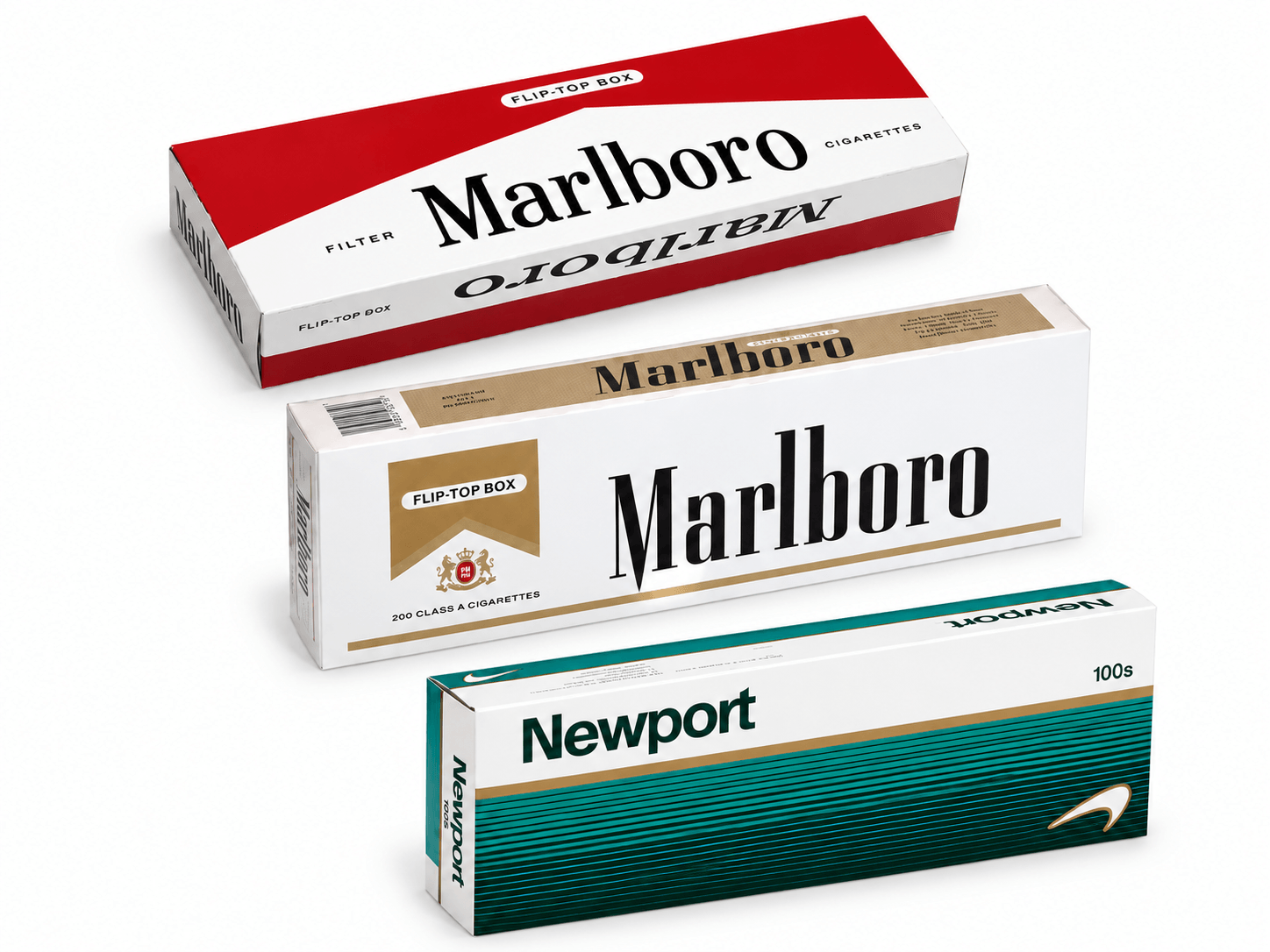 Marlboro Red / Marlboro Gold / Newport 100s